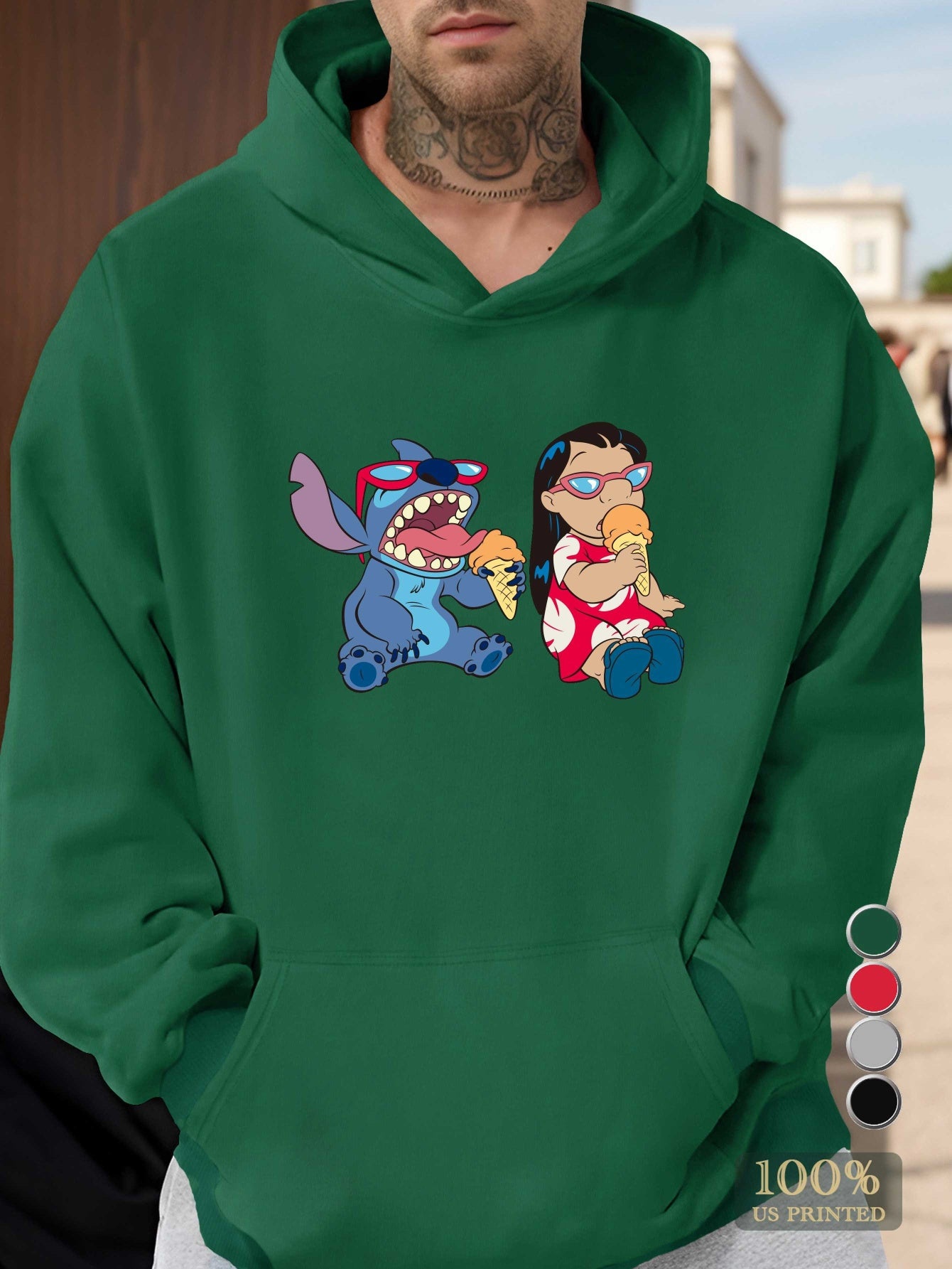 Disney Disney Stitch Men's hoodies Disney Disney Stitch Men's hoodies